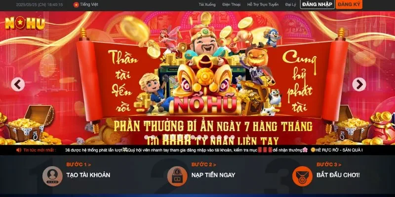 Thông tin sơ bộ về cổng game NOHU90